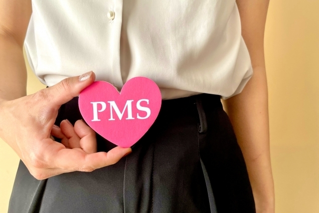 PMSの女性